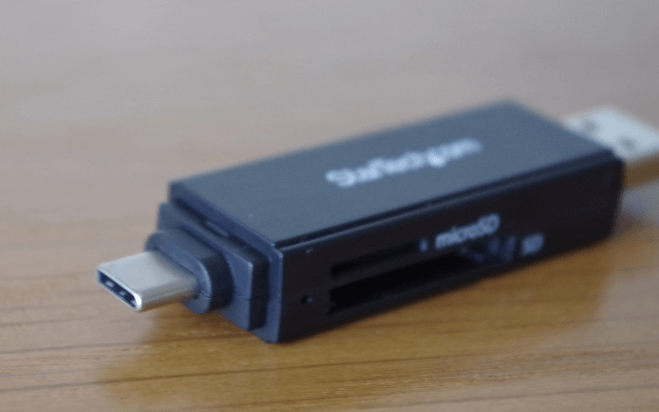StarTech SD and MicroSD memory card reader USB C